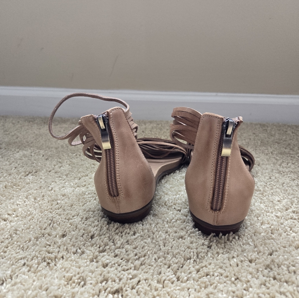 Antelope Tan Leather Sandals Womens EU 38 US 7-7.5 - Picture 4 of 9